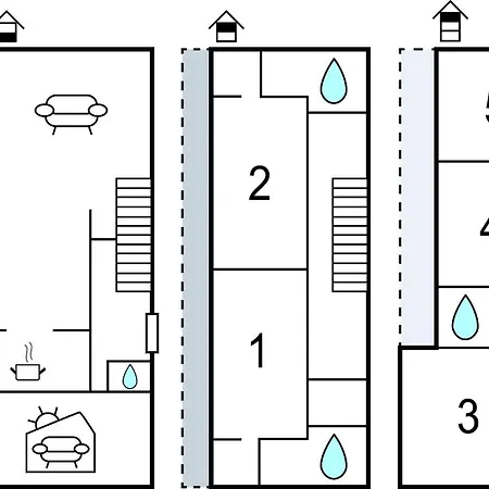 5 Bedroom Lovely Home In Poljane Feriehus *